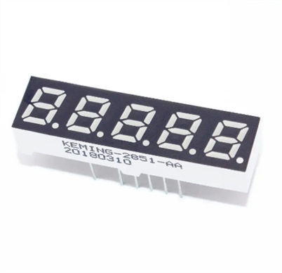 Mini 7 Segment LED Display 5 Digits LED 7 Segment Display
