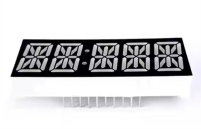 Common Cathode White Color 0.54 Inch 14 Segment Display Multi-Digit
