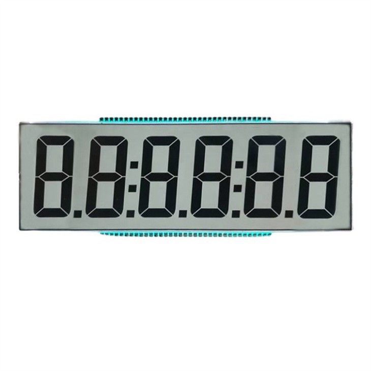 Segment 6 Digits Custom Fuel Dispenser LCD Display