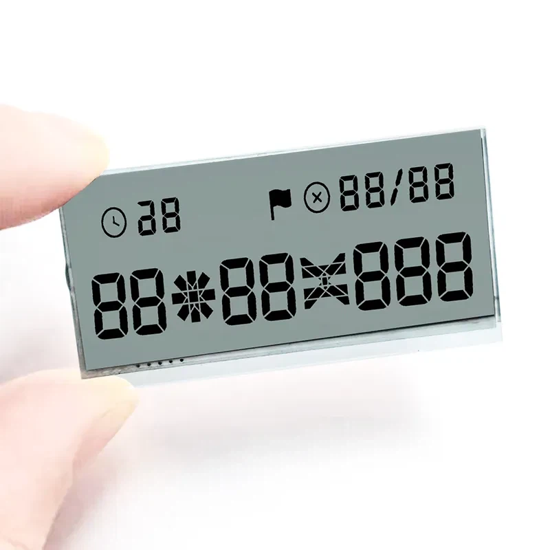 7 Segment Lcd Display Module Monochrome Lcd Display For Math Tutor