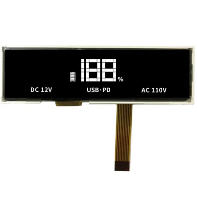 Custom VA 7 Segment Display Lcd Oem 3 Dight Segment Lcd Display
