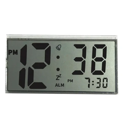 Custom LCD Design Segment LCD Display For Clock
